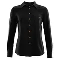Aclima LeisureWool Woven Wool Shirt Woman, Jet Black M