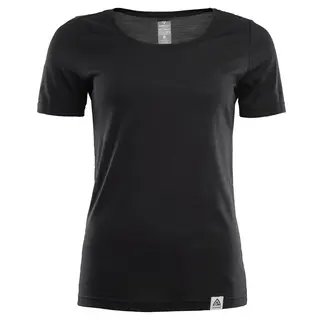 Aclima LightWool T-shirt,  Woman Jet Black