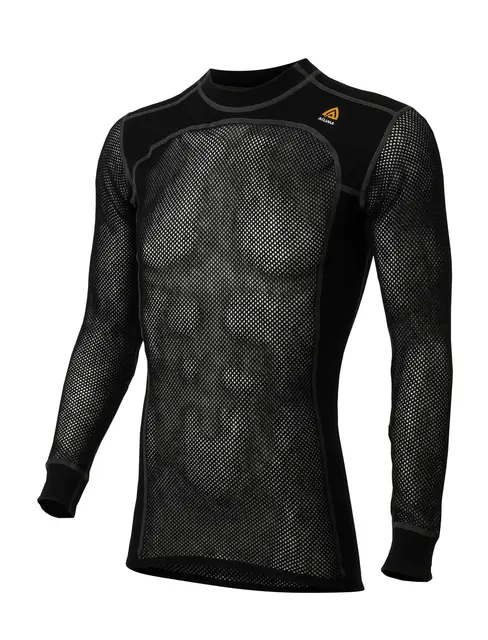 Aclima WoolNet Crewneck Men's Jet Black 