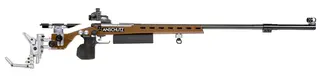 Ansch&#252;tz mod 54.30 m/Precise skjefte Brun, kal. 22 Grip L