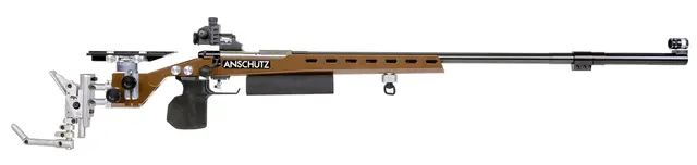 Anschütz mod 54.30 m/Precise skjefte Brun, kal. 22 Grip M 