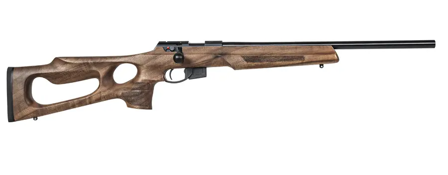 Anschutz 1761 D HB Walnut Thumbhole cal. 22 .WMR 515 mm - Magne