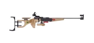 Anschutz Fortner Sprint .22, 16mm l&#248;p Skiskytterrifle m/Kiwi &quot;Evolution&quot;