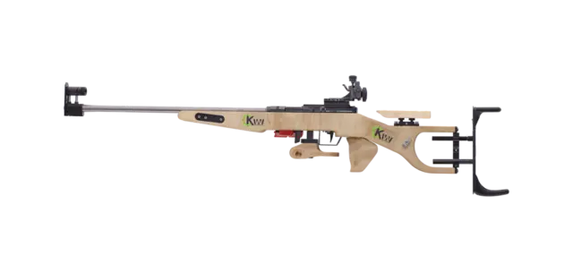 Anschutz Fortner Sprint .22, 16mm løp Skiskytterrifle m/Kiwi "Evolution" 