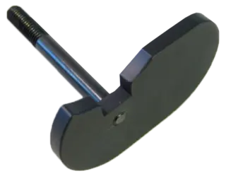 Fortner Tommelplate 2 posisjon - Sort