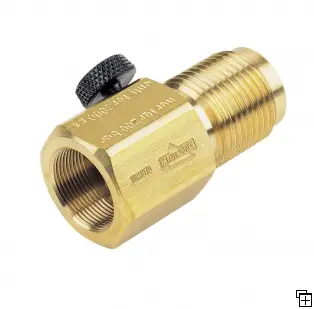 Ansch&#252;tz adapter for luftsylin der, max 200 bar