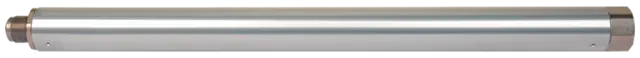 Anschütz luftsylinder m/manometer Alu, max 200BAR 