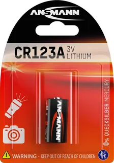 Batteri Ansmann CR123A 3V Passer til zeiss diarange