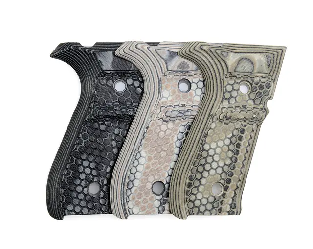 Hogue Arex G10 Extreme skjefteplater Dark Earth G10 