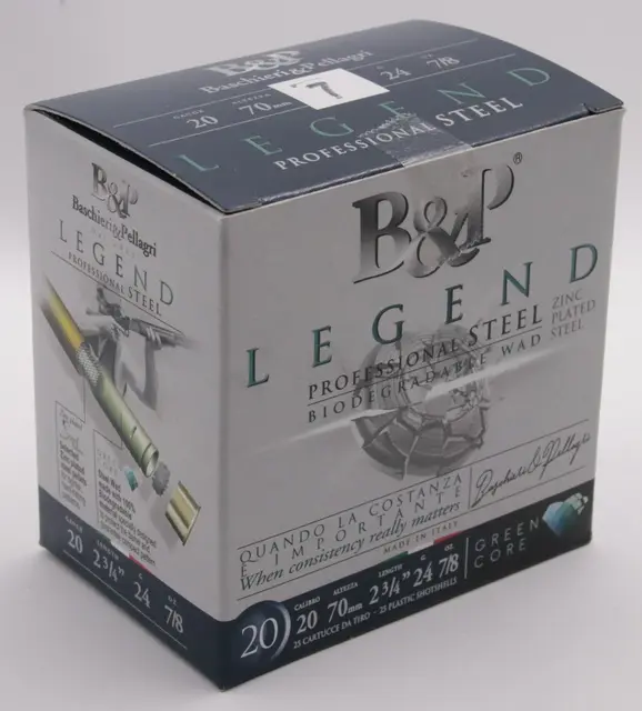 Baschieri & Pellagri F2 Legend Pro Steel 20/70 24g #7 Green Core 