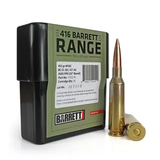 Barrett AMMO .416 Barrett CEB 452grs 10pk