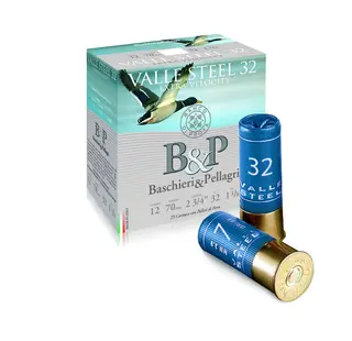 Baschieri &amp; Pellagri Valle Steel 12/70 32g #4 440m/s (25/250)