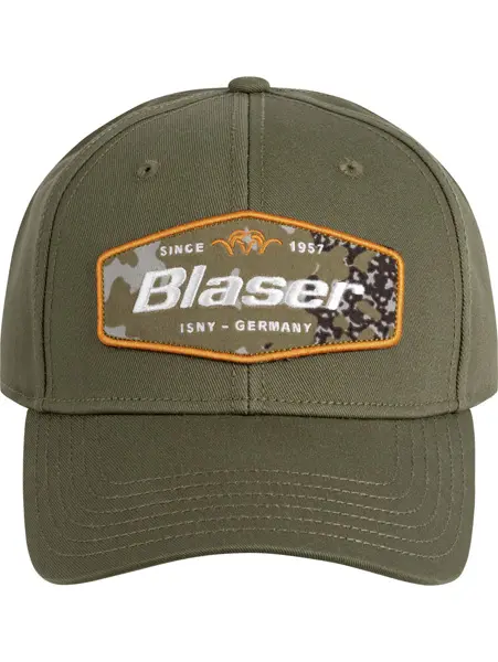 Blaser Badge Cap Dark Olive, One size 