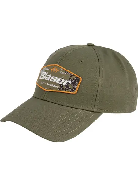 Blaser Badge Cap Dark Olive, One size 