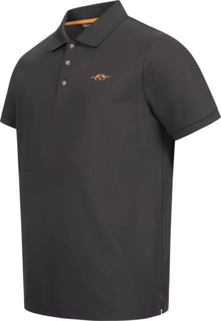 Blaser Men's Solid Polo Shirt 25 phantom 