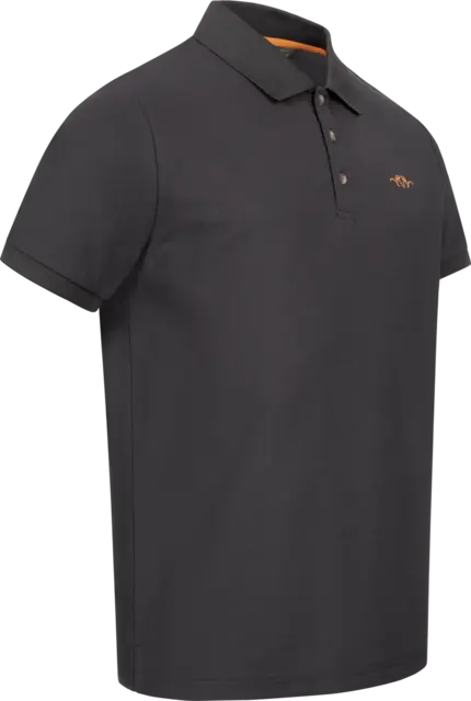Blaser Men's Solid Polo Shirt 25 phantom 