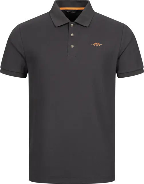 Blaser Men's Solid Polo Shirt 25 phantom 