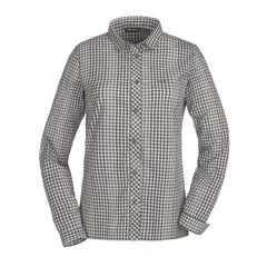 Blaser Ladies Stretch Blouse Sergia off white/grey checked