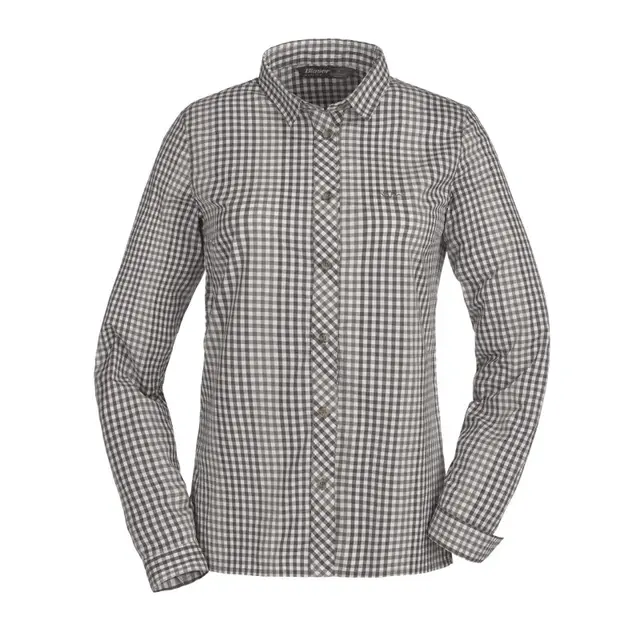 Blaser Ladies Stretch Blouse Sergia off white/grey checked 