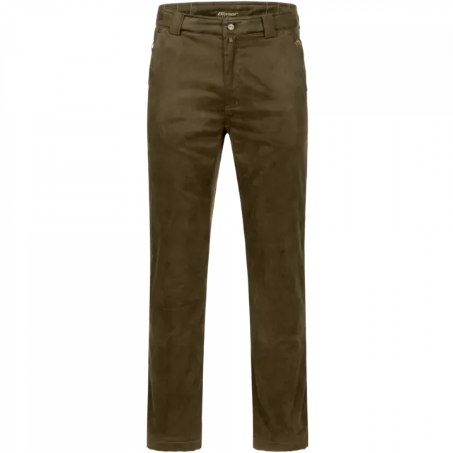 Blaser Men's Suede Trousers Marlon dark brown 