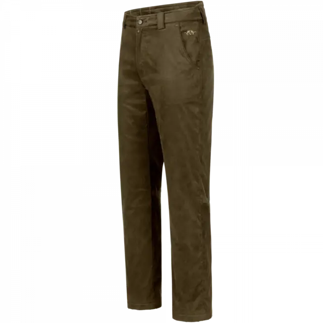 Blaser Men's Suede Trousers Marlon dark brown 