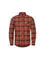 Blaser Men&#39;s Shirt Theodor red dark green checked S