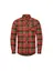 Blaser Men&#39;s Shirt Theodor red dark green checked