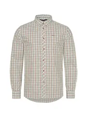 Blaser Men&#39;s Shirt Tristan bordeaux/blue checked