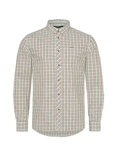 Blaser Men&#39;s Shirt Tristan bordeaux/blue checked