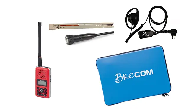 Brecom VR-2500D analog/digital radio DMR Komplett Pakkeløsning 