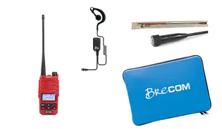 Brecom VR-600D analog/digital radio DMR Komplett Pakkel&#248;sning