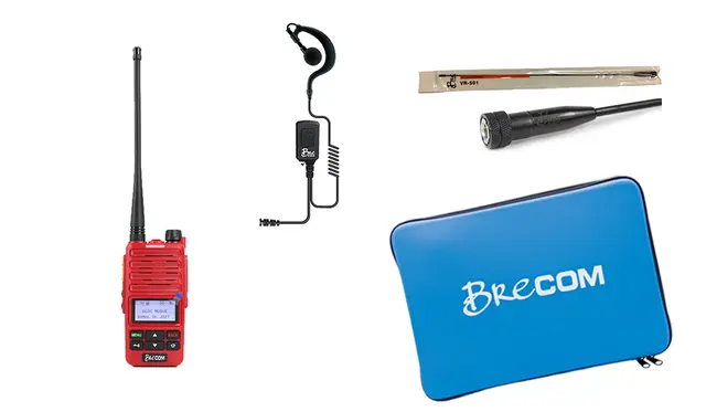 Brecom VR-600D analog/digital radio DMR Komplett Pakkeløsning 