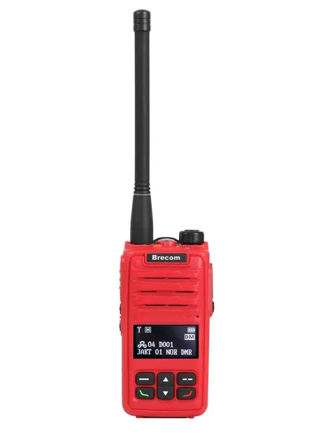 Brecom VR-2600D DMR radio Analog/Digital. Jaktpakke 