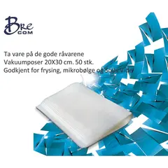 Brecom Vakuumpose 20x30 cm 50 stk