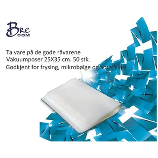 Brecom Vakuumpose 25x35 cm 50 stk