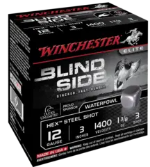 Winchester12/89 Blind Side 46g #3 Supermagnum haglepatron
