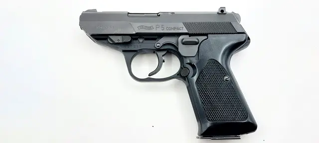 Brukt - Walter P5 Compact 9mm - 7cm LØP 