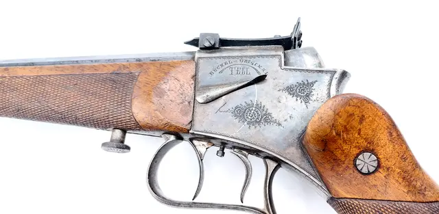 Brukt - Büchel Tell Fripistol 22LR, 37cm LØP 