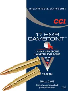 CCI 17 HMR Game Point 1,3g / 20gr SP