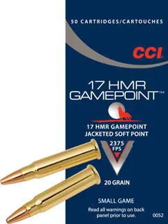 CCI 17 HMR Game Point 1,3g / 20gr SP 