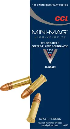 CCI 22 Mini-Mag Solid 22LR 
