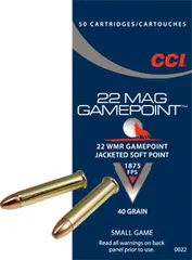 CCI 22 WMR Maxi-Mag 2,6g / 40gr Game point