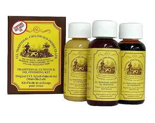 CCL Gunstock Oil Finishing Kit 3x50 ml
