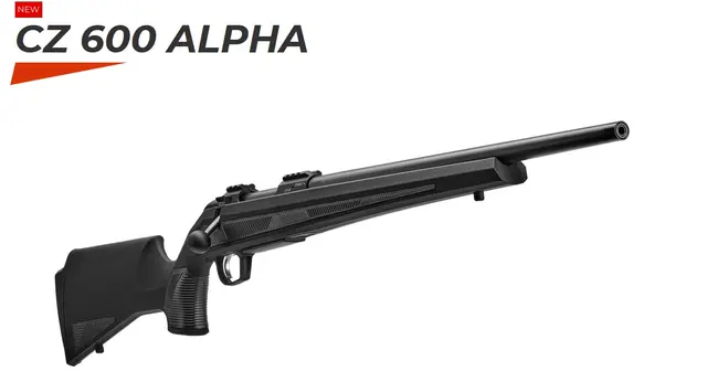 CZ 600 Alpha 51cm løp, gjenget M15x1 
