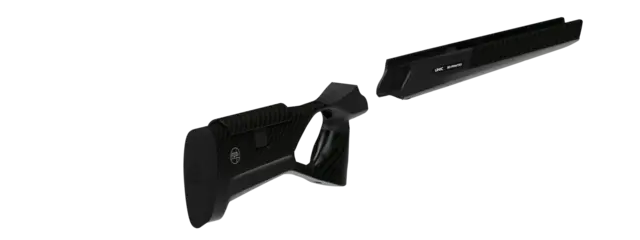 FBT UNIC Revolution Blaser R93 2-delt (Adjustable stock) std barrel Black Matt 
