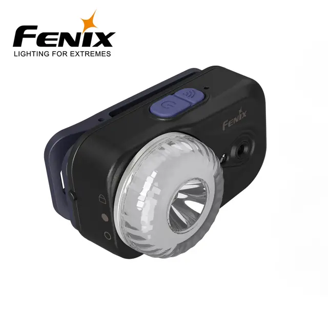 FENIX HL17R Hodelykt 500lm sort lykt med hvit og rødt lys 