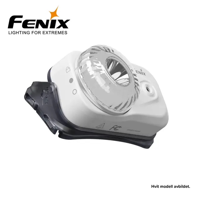 FENIX HL17R Hodelykt 500lm sort lykt med hvit og rødt lys 