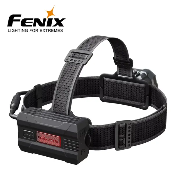 FENIX HP35R Hodelykt 4000lm Superkraftig lykt med separat batteri 