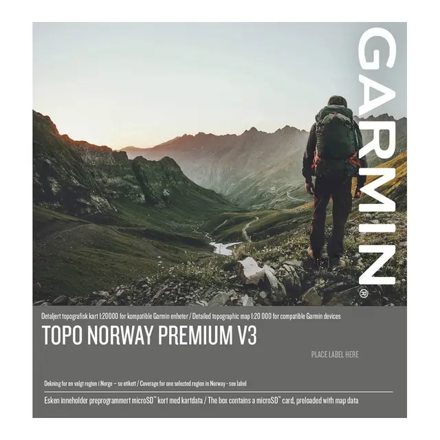 Garmin Topo Norway Premium 4 Sentral Øst 