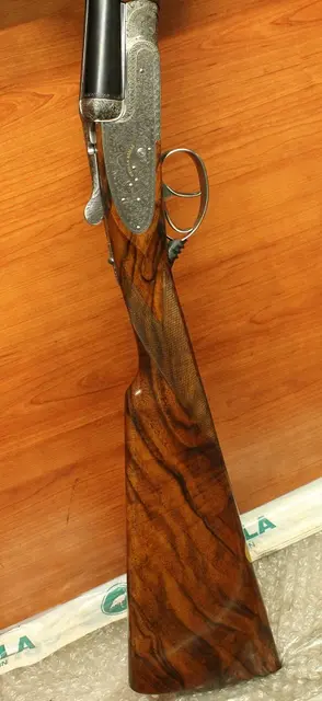 Grulla Royal Anniversary model 90 Years Cal. 12 - S/S H&H Gravering 